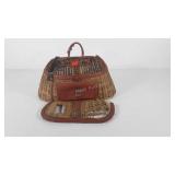 Early wicker fishing crewel, needs attention