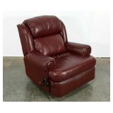 Leather recliner, modified lever, nice condition
