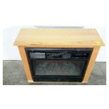 Electric fireplace, heat works, but no flame