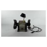 Tools, Craftsman 1/2 H.P. bench grinder, works
