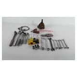 Tools, includes socket wrenches, sockets,