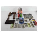 Tools, includes black and Decker plated saw