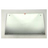 Beveled edge mirror mounted to hanging board,