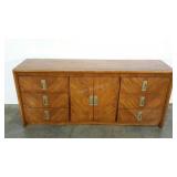 Server, hidden drawers, 18 x 70 x 30, missing one