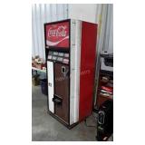 Coca-Cola Machine, 5 dispensers, coin opt machine