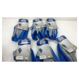 Six pairs of Camco tools gloves large 9in