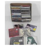 CDs, approximately 50 CDs, artists include Katy