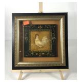 Chicken picture by Kim Lewis in shadowbox type