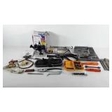 Tools, includes Dremel plunge router attachment