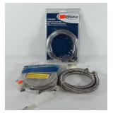 Hardware, proflo double spiral shower hose