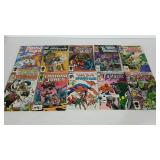 Marvel comic books, 10 titles including Alpha