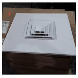 Six Krueger Ceiling Vents, new in boxes, 24"
