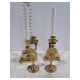 Brass Home Goods Decorating Accessories, pair of