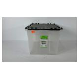 12 gallon tote with interlocking lid