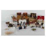 Christmas village decor, includes dickensvale