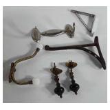 Hardware, includes drawer knobs, shelving