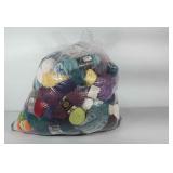 Large lot of yarn, mostly whole or nearly whole