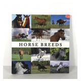 Oversized coffee table book, "Horse Breeds",