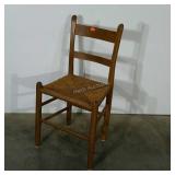 Rush seat chair