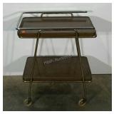 Two tier drink trolley