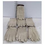 7 Pair of Work Gloves, size Large