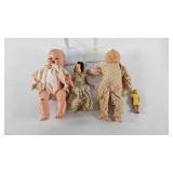 Dolls and doll stands, includes Miss