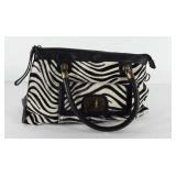 Nordstrom genuine leather zebra print purse