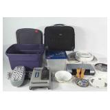 Mixed group, hot curlers, neck massager, printer,