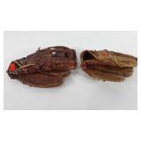Sports equipment, two Rawlings baseball mitts
