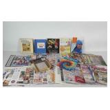 Needlework crafts magazine and book collection,