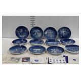 Collection of 12 Copenhagen Collector