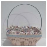 2003 Longaberger Easter basket with liner and