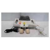 Brookstone Shiatsu Massagers, plugged in and