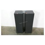 JBL J900MV model speakers, each is 32" tall