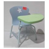American Girl school desk, 9.5 inches tall