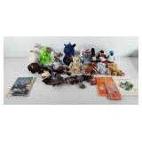 Ty Beanie Babies, beanie boots, and Guides,