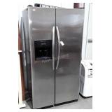 Frigidaire Side by Side Refrigerator, stainless,