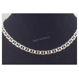 Sterling silver anchor link chain 18in 20grams