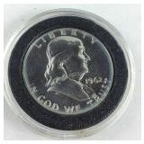 1962 Franklin half dollar