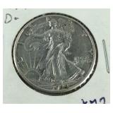 1944-D walking liberty half dollar