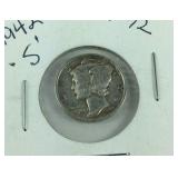 1942-S  Mercury dime