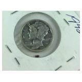 1942-D Mercury dime