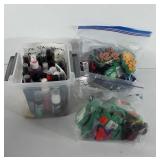 Art supplies, includes two bags of stamps and