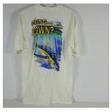 Fish Head Gear large unisex t-shirts printed on