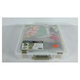 Art Bin storage box full of craft supplies,14 x