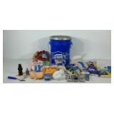 Hardware, tile spacers of various sizes,