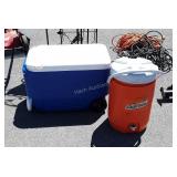 Two Coolers, Gatorade Water Cooler, igloo wheeled