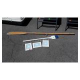 Boat Oars Decor, one decorative type with 3 Photo