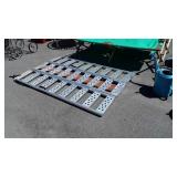 Tri Fold folding Aluminum Loading Ramps, 15x69"