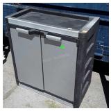 Work Shop Cabinet, 30x16x30", poly material